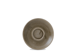 Patina Antique Taupe Saucer